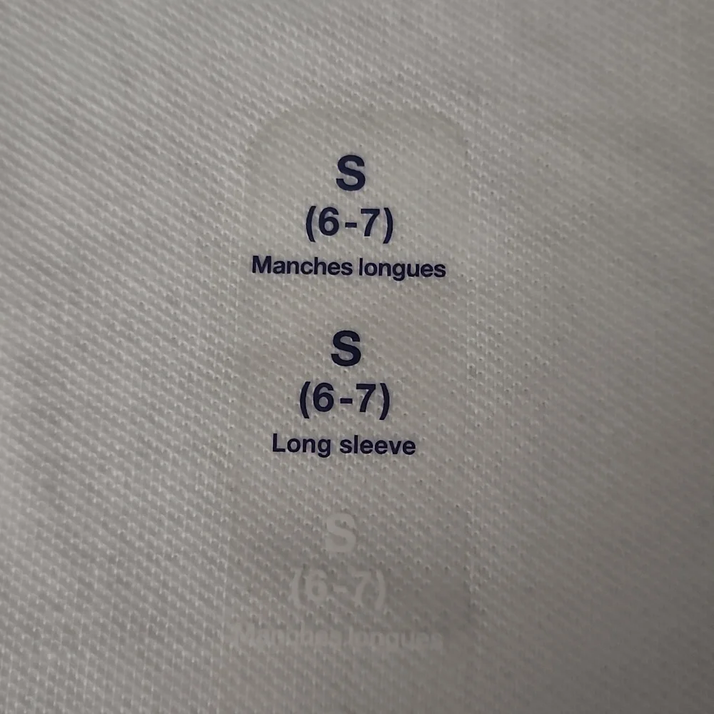 Gap Kids Organic Cotton Long Sleeve Polo Uniform Shirt